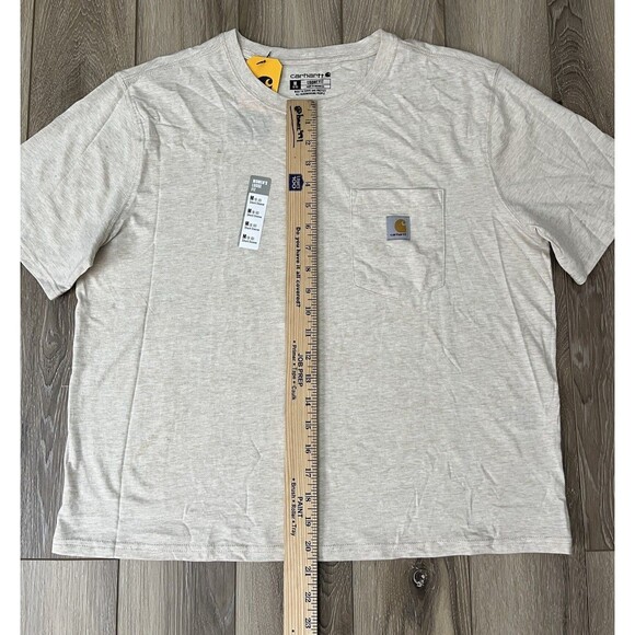 Carhartt Loose Fit TENCEL Fiber Series Short Sleeve Pocket Tee Women’s Sz M NEW - Picture 8 of 9
